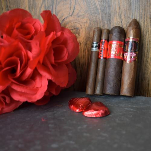 For my Valentine Selection Sampler - 4 Cigars