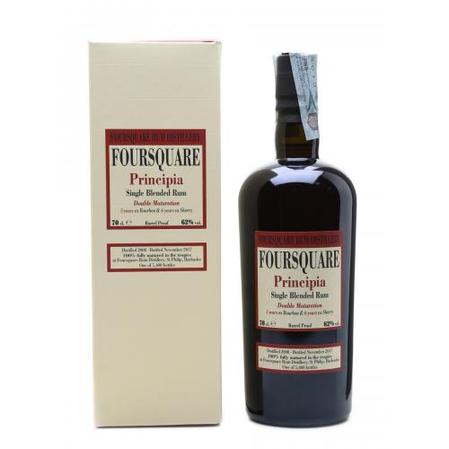 Foursquare Principia 9 Year Old 2008 Rum - 70cl 62%