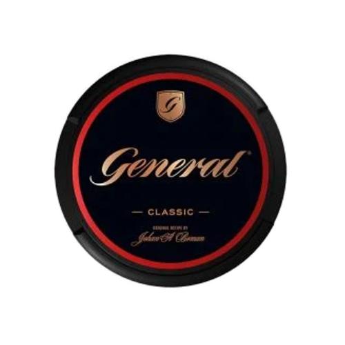 General Classic (Formerly Cut Titanium Original Black) Chewing Tobacco Bag - 1 Tin (End of Line)