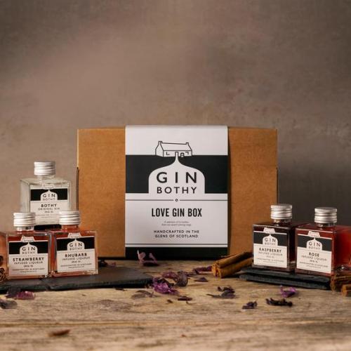 Gin Bothy Love Gin Box 5x5cl Pack