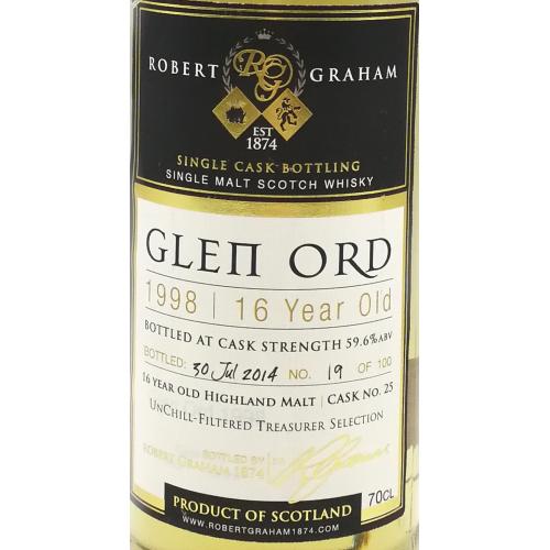 Glen Ord 16yo 1998 (Bottled 2014) Robert Graham - 59.6% 70cl