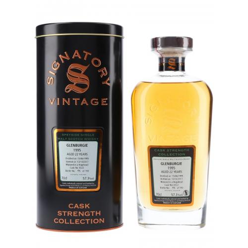 Glenburgie 22yo 1995 Signatory Vintage - 57.3% 70cl