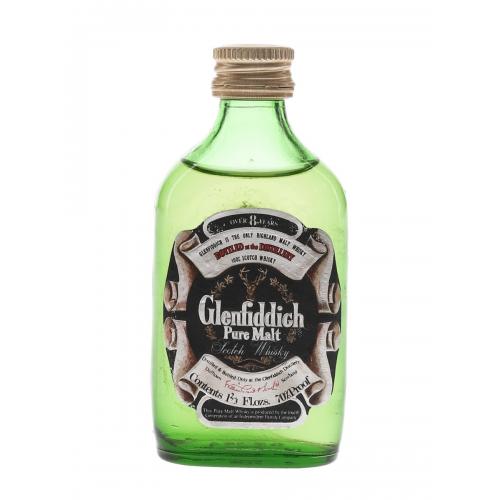 Glenfiddich Over 8 Years Old Pure Malt Vintage Miniature - 40% 4.7cl