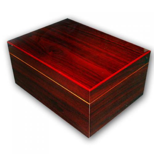 Cherrywood Humidor - High Gloss - 80 Cigar Capacity