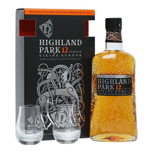 Highland Park 12 Year Old Viking Honour Glass Gift Pack