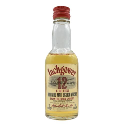 Inchgower 12 Year Old 70 Proof Deluxe Miniature - 43% 5cl