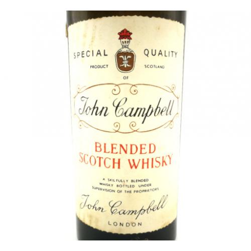 John Campbell 1960s Scotch Whisky