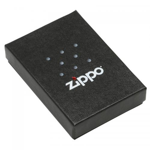 Zippo - Black Matte Jolly Roger Soccer - Windproof Lighter