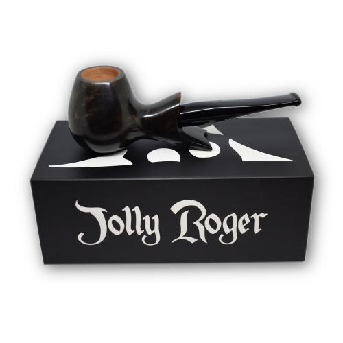 Jolly Roger Clippertor Smooth Straight Grey Pipe