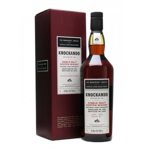 Knockando 1996 Managers Choice - 70cl 58.5%