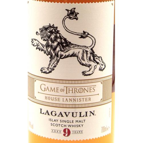 Lagavulin 9 year old Game of Thrones House Lannister - 46% 70cl