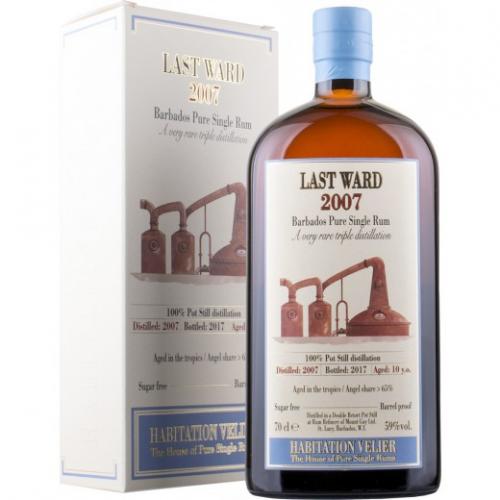 Last Ward 2007 Mount Gay Habitation Velier Rum - 70cl 59%