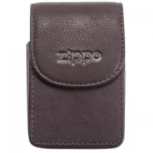 Zippo Leather Cigarette Case - Brown