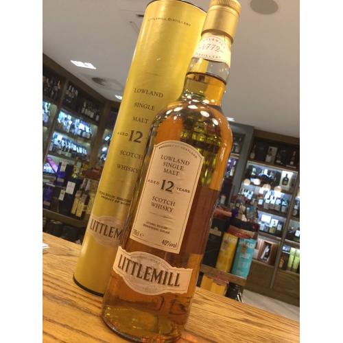 Littlemill 12 Year Old Vintage - 40% 70cl