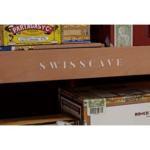 Swisscave Cigar Cabinet Black Climate Controlled Humidor - 1100 Capacity