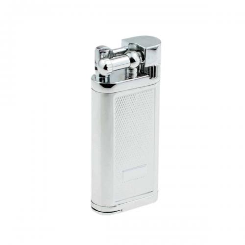 Jean Claude Oldie Flint Pipe Lighter & Tamper - Diamond Cut Design