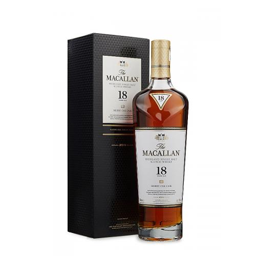 Macallan 18 Year Old 2019 Sherry Oak - 70cl 43%