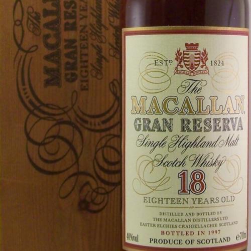 Macallan 18 year old 1979 Gran Reserva - 40% 70cl