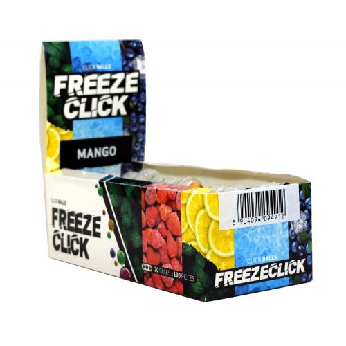 Freeze Click Flavour Click Balls - Mango - 20 Packs