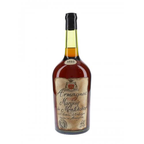 Marquis De Montdidier 1935 VSOP Chateau De Cahuzac Armagnac - 40% 145cl