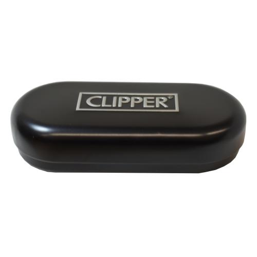 Clipper Metal Flint Metal Black Night Lighter