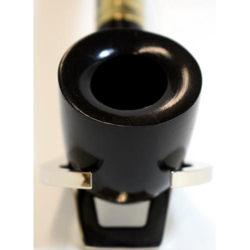 Molina Horn Ring Black Curved Fishtail Pipe (MH001)
