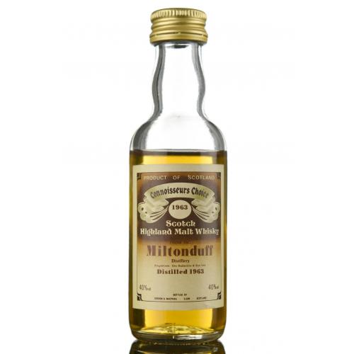 Miltonduff 1963 Connoisseurs Choice Miniature - 5cl 40