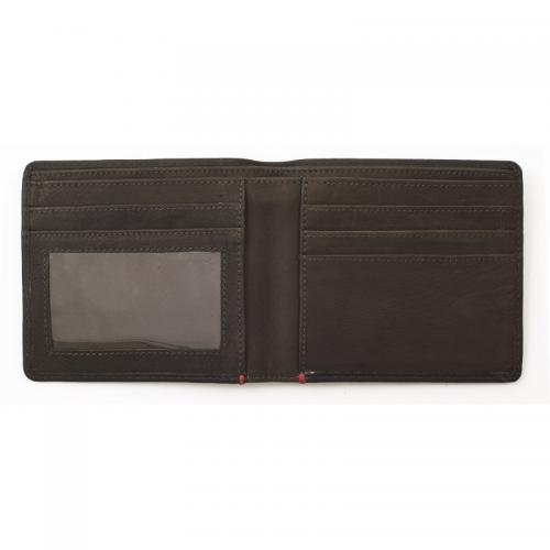 Zippo Leather Bi-Fold Wallet - Mocha