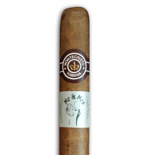 Montecristo No. 4 Cigar - 1 Single (Mr & Mrs Band)