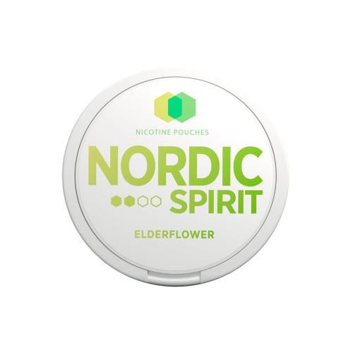 Nordic Spirit Tobacco Free 6mg Nicotine Pouches - Elderflower - 1 Tin