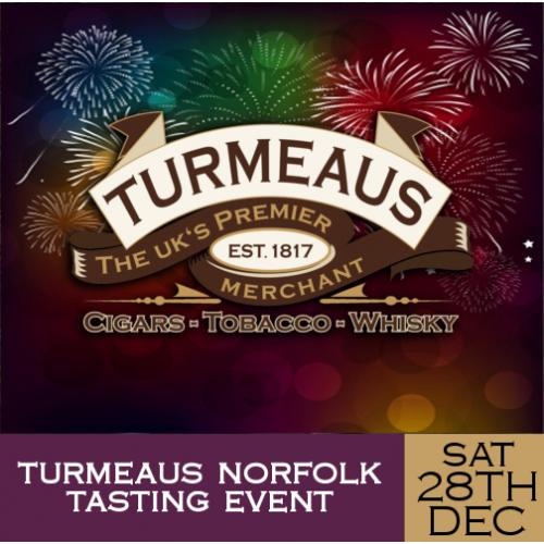 Turmeaus Norfolk Cigar and Spirit Tasting Event - 28/12/19