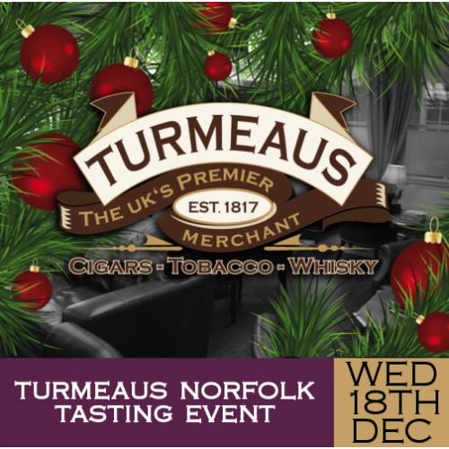 Turmeaus Norfolk Cigar and Spirit Tasting Event - 18/12/19