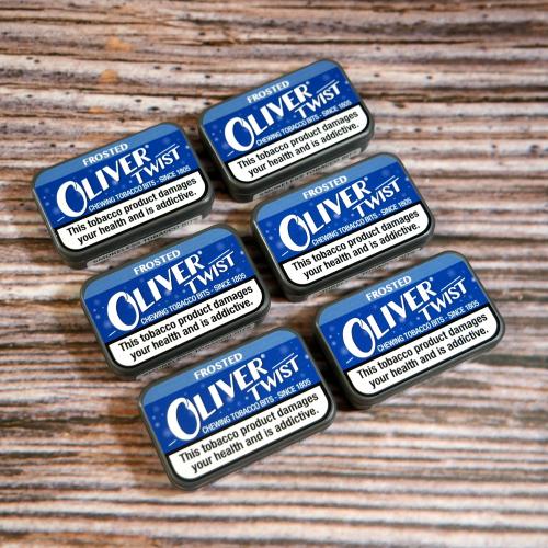 Oliver Twist Frosted - Chewing Tobacco Bits 7g Pack x 6 (6)