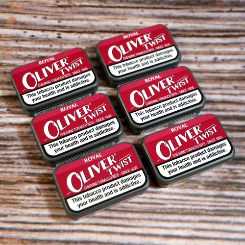 Oliver Twist Royal - Smokeless Tobacco Bits 7g Pack x 6 (6)