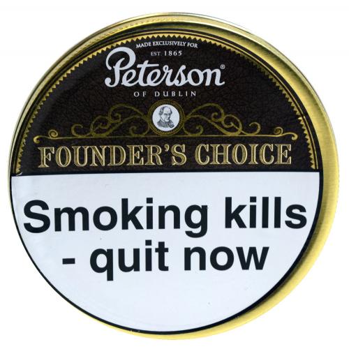 Peterson Founders Choice Cube Cut Pipe Tobacco  - 100g Tin