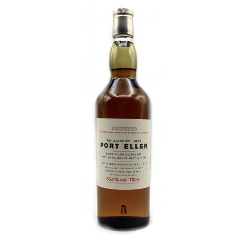 Port Ellen 25 year old 1978 4th Release Whisky - 70cl 56.2%