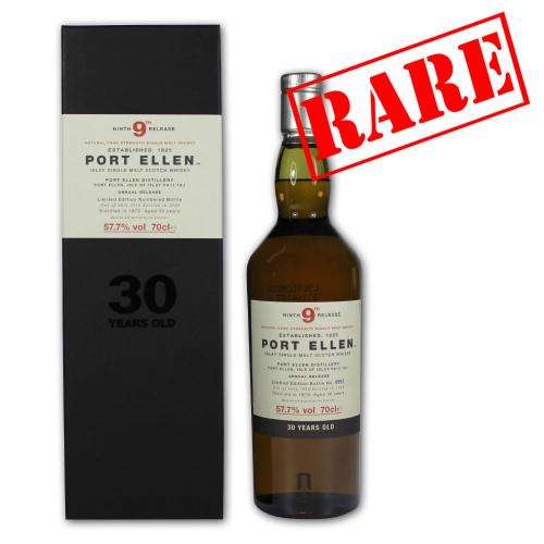 Port Ellen 30 Year Old 1979 9th Release Whisky - 70cl 57.7%