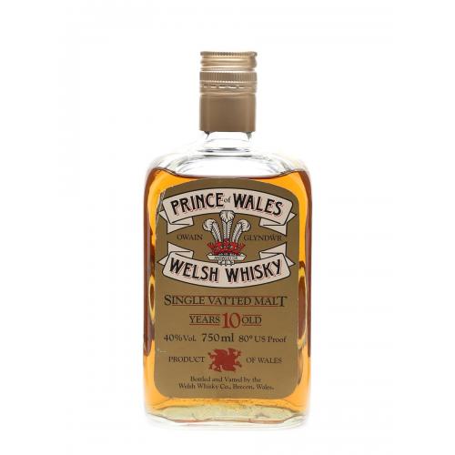 Prince of Wales 10 Year Old Welsh Whisky - 75cl 80 Proof