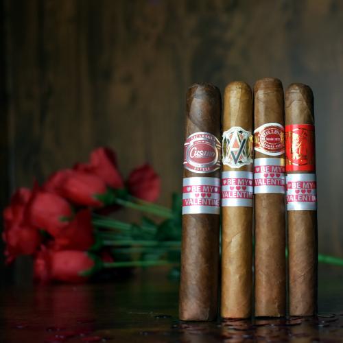 Be my Valentine Cigar Selection Sampler - 4 Cigars