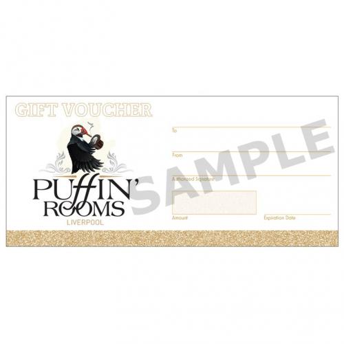 Puffin\\\' Rooms - Â£10 Liverpool Gift Voucher