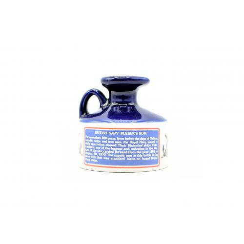 Pussers Rum Ceramic Decanter Miniature - 54.5% 5cl