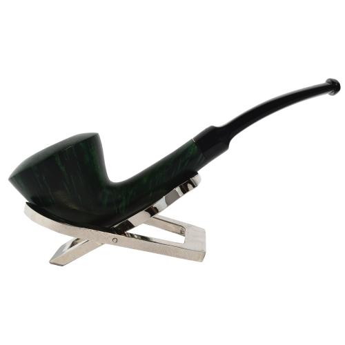 Rattrays Limited Edition Green Smooth Fishtail Pipe (RA279)