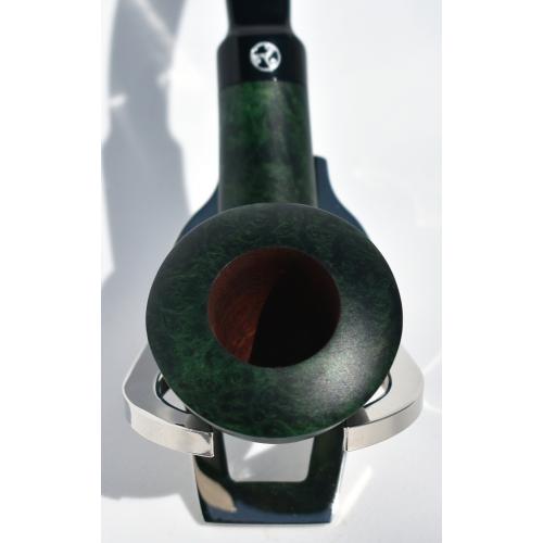 Rattrays Limited Edition Green Smooth Fishtail Pipe (RA289)