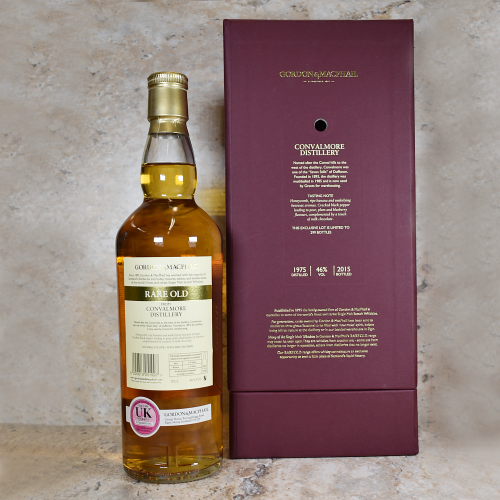 Convalmore 1975 Gordon & MacPhail (Bottled 2015) - 46% 70cl - RARE OLD