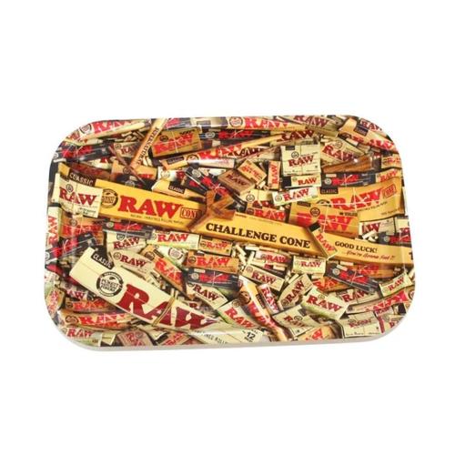 RAW Small Metal Rolling Tray - Mixed