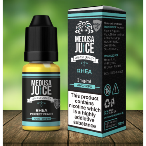 Medusa Juice Perfect Peach Vape E-Liquid - 6mg 10ml