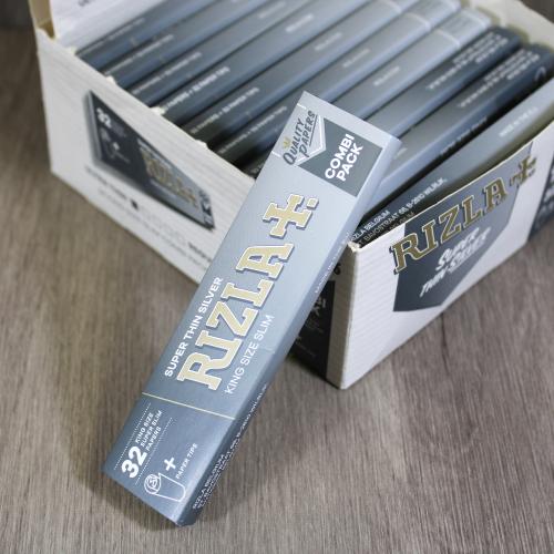 Rizla Silver Combi Kingsize Rolling Papers & Tips 1 Pack
