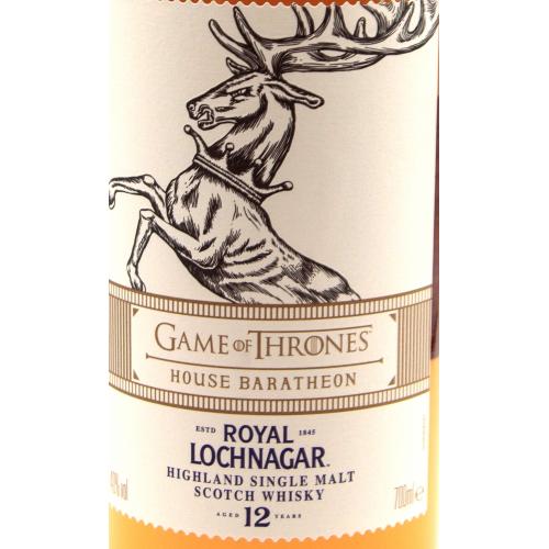 Royal Lochnagar 12yo Game of Thrones House Baratheon - 40% 70cl