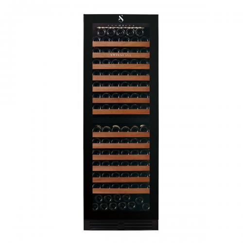 Swisscave Premium Edition Dual Zone Wine Cooler - 152-164 Bottle Capacity