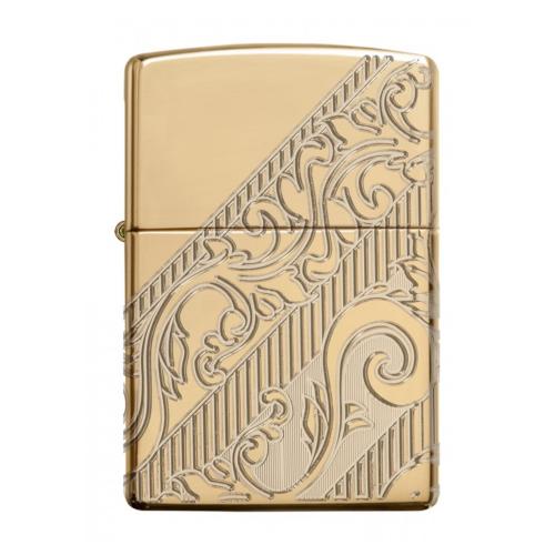 Zippo - Armor Gold Plated Scroll 2018 Collectible of the Year - Windproof Lighter